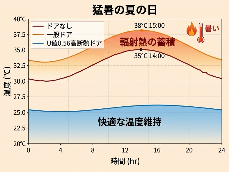 断熱グラフ