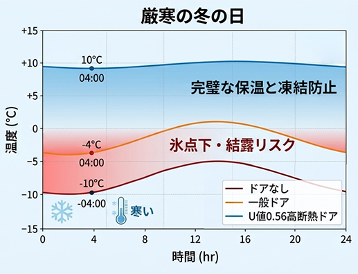 断熱グラフ